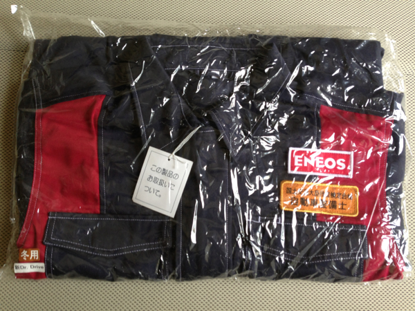新品！ エネオス 整備士 ツナギ Lサイズ ENEOS 作業着 つなぎ(つなぎ