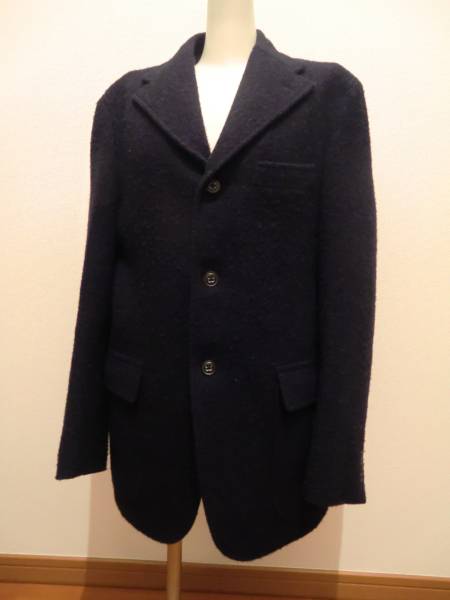 美品【ハリスツイード】ジャケットHARRIS TWEEDアローズ紺色