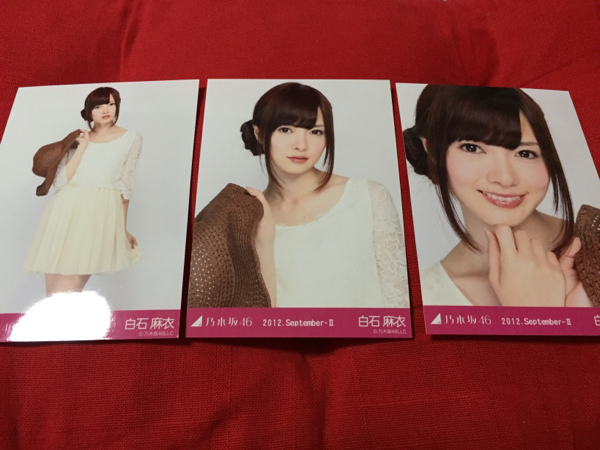 白石麻衣 乃木坂46 生写真 - B.L.T.2012 (ワンピ)の中古品・新品 麻衣