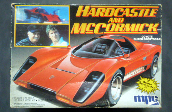 @中古絶版模型堂 mpc 1/25 探偵 ハード&マック コヨーテ