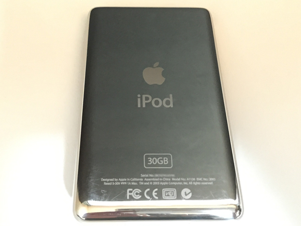 ◇iPod Video (classic) 5世代 30GB A1136 MA146J + 新品電池◇