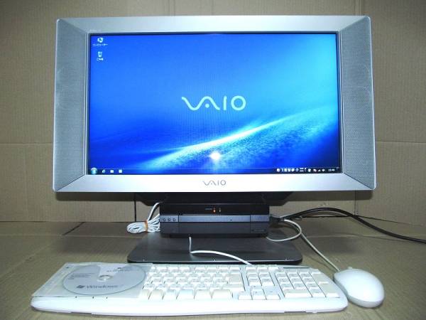 ☆SONY VAIO PCV-E41N/20インチワイド/Win7/250G/Office2007☆(モニタ