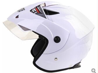 新入荷！人気ジェットヘルメット◆サイズ選択可能～white