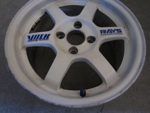 ★レイズ　TE37　1本　７J　ジャンク