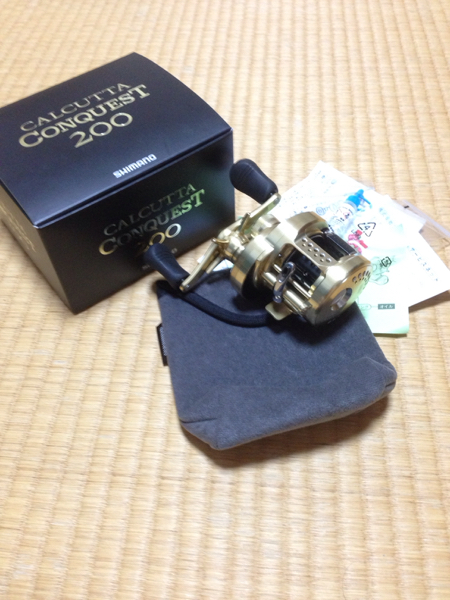 シマノ 14'カルカッタ コンクエスト200