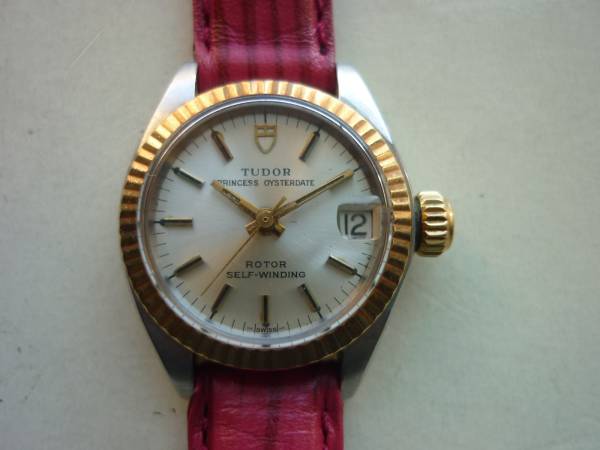 チュードル　プリンセス　オイスターデイト　コンビ　レディース