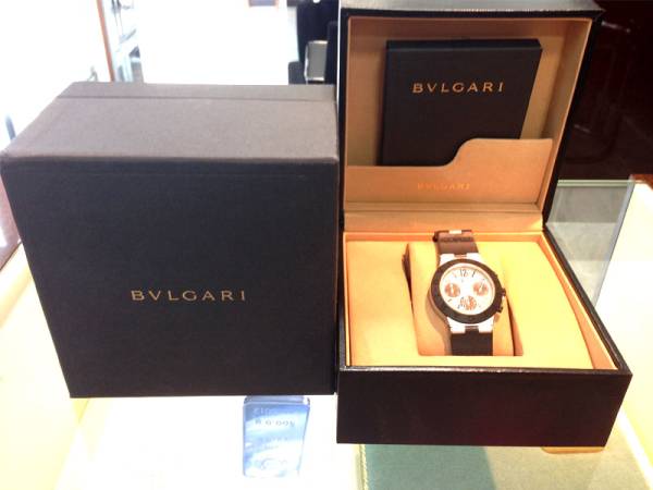 ■【正規】 ブルガリ クロノグラフ 腕時計 AC38TA 自動巻き / 11