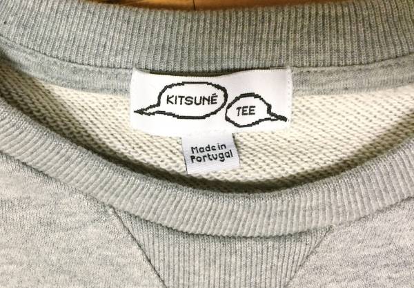 MAISON KITSUNE メゾン キツネ スウェット トレーナー PARIS