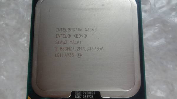 ●INTEL XEON X3360 SLAWZ 2.83GHz/12M/1333●中古品