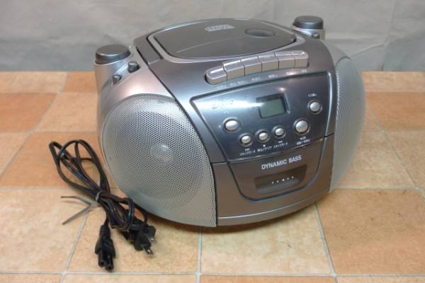 □SANYO サンヨー◇CDラジカセ シルバー【PH-PR51】□(ラジカセ)｜売買