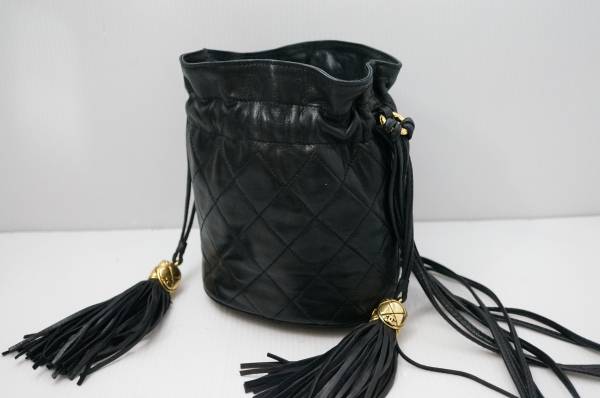 CHANEL/シャネル フリンジ付き ショルダーバッグ ポーチ