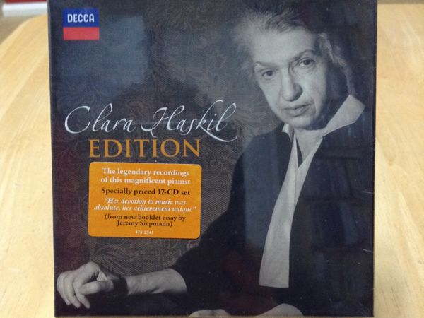 送料無料！女傑ハスキル、デッカ時代の往年の名演集☆17枚新品