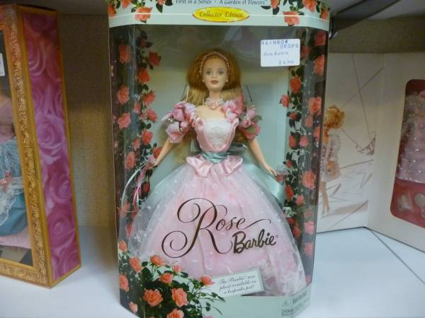 新品☆BARBIE バービー ROSE☆バラ、ヴィクトリア、フラワー美品
