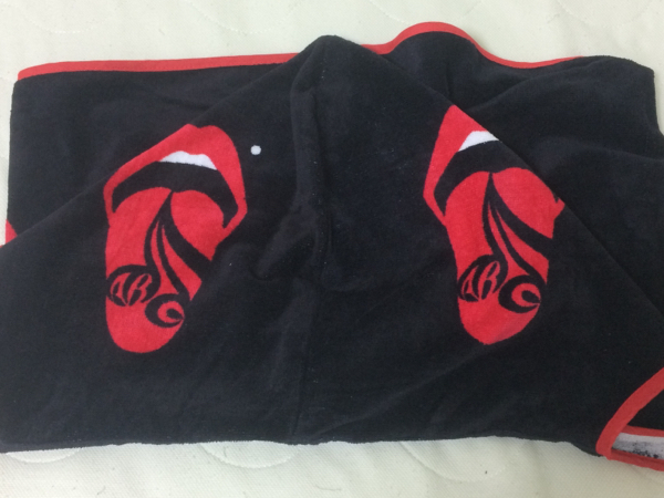 AcidBlackCherry フード付きタオル acid black cherry フード付き