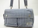 ポーター ストライプ柄 ショルダー バッグ コットン U302FF