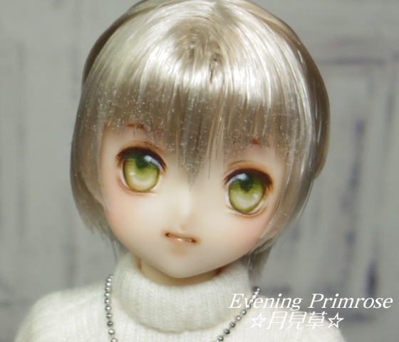 1/6ドール カスタム ヘッド mini美白☆dill☆月見草