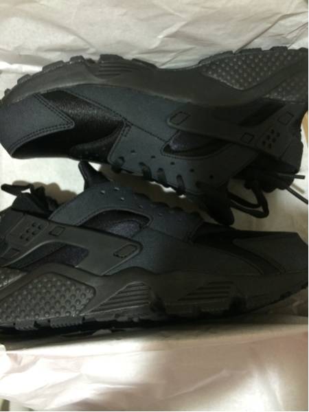 6/24発売 nike wmns air huarache run black 27.0cm rift ハラチ