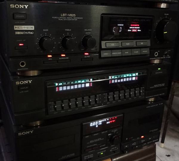 SONY LBT-V825コンポ ジャンク ソニー デジタルアンプ(システムコンポ