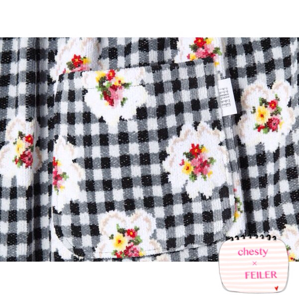 新品 フェイラー ヴィシーチェック サロンエプロン 【公式通販】