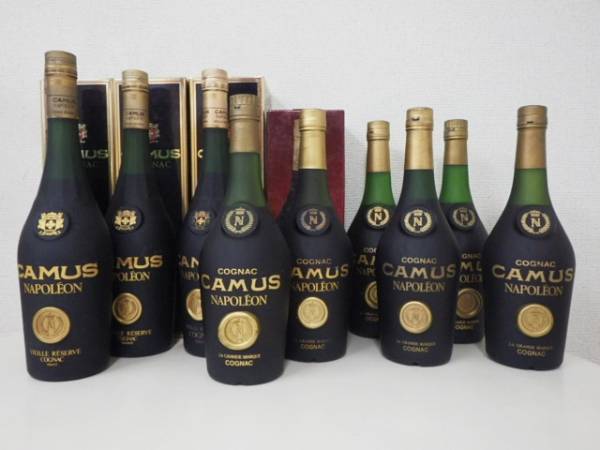CAMUS NAPOLEON　１０本　まとめ　古酒　未開栓