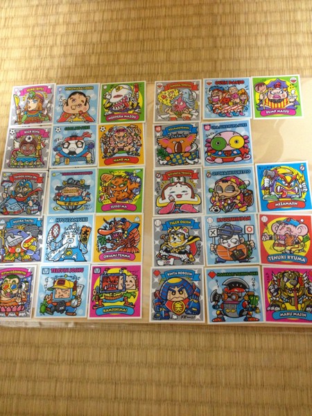 ビックリマン インドネシア 1弾～3弾 フルコンプに2枚足りない