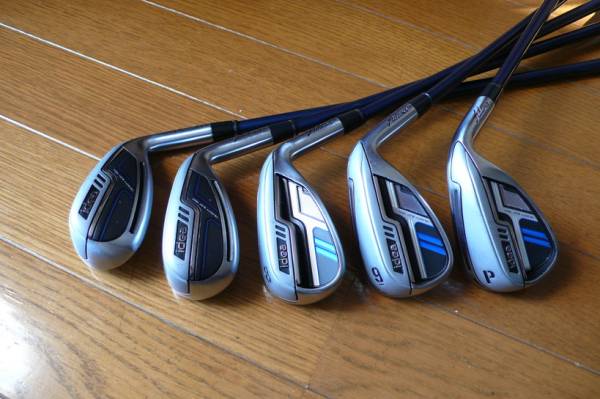 【中古】AdamsGOLF ideaアイアン2013(R) 5本セット