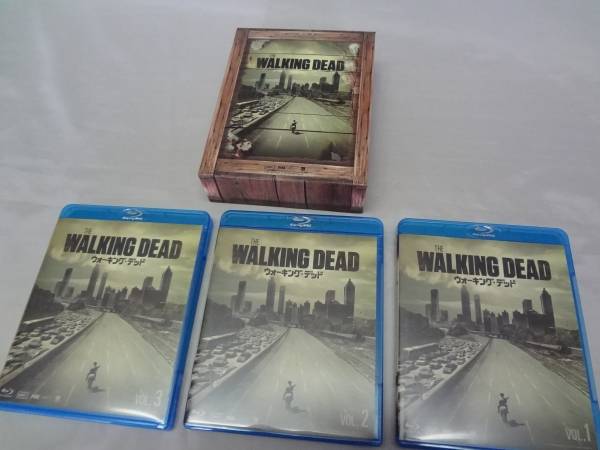 Blu-ray THE WALKING DEAD ウォーキングデッド Vol.1-3 BOX