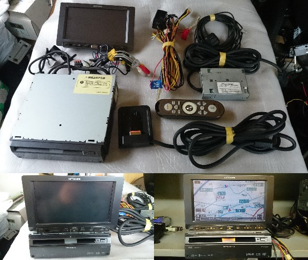 N中古品】楽ナビ AVIC-HRV22　動作確認済み　5961