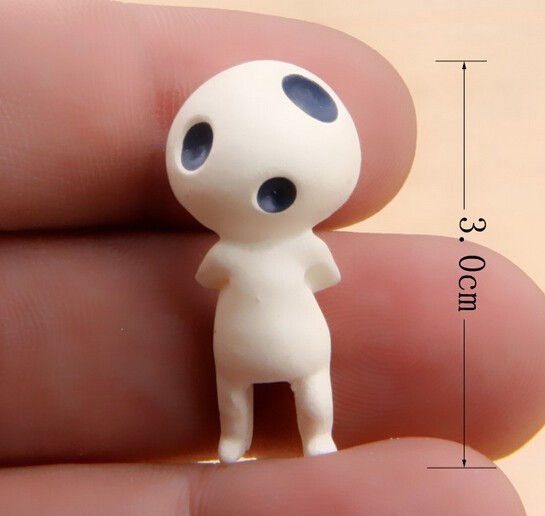 宮崎駿 ジブリ もののけ姫 こだま４点セット トトロ その他 売買されたオークション情報 Yahooの商品情報をアーカイブ公開 オークファン Aucfan Com