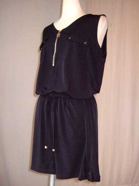 USA直輸入 ANNE　KLEIN　ジャンプスーツ　黒　L 新品