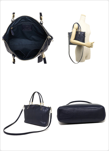 coachコーチ バッグ レザー 2way f34493 ブラック COACH（コーチ