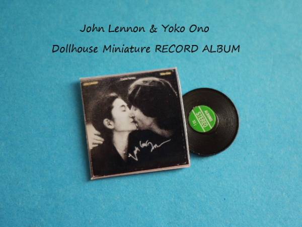 1/6ドールレコードアルバム/DOUBLE FANTASYジョンレノン&ヨーコ
