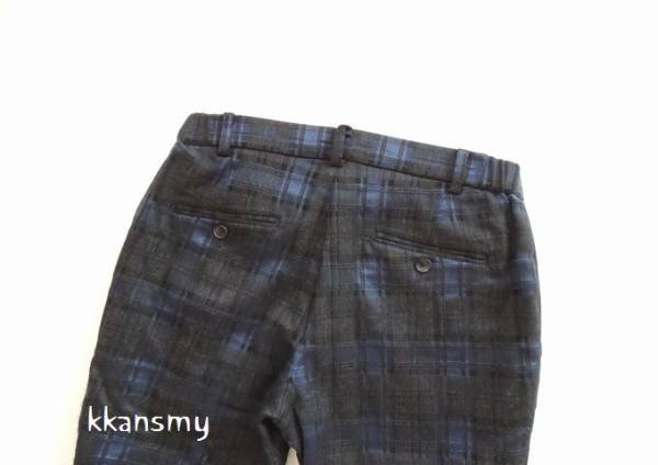 今季トゥモローランド*シャイニータータンチェックパンツ