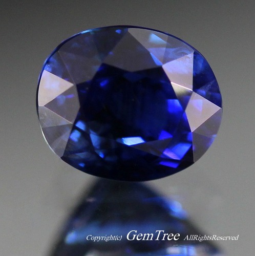 コランダム月間！スリランカ産非加熱ロイヤルブルーＳ　1.18ct