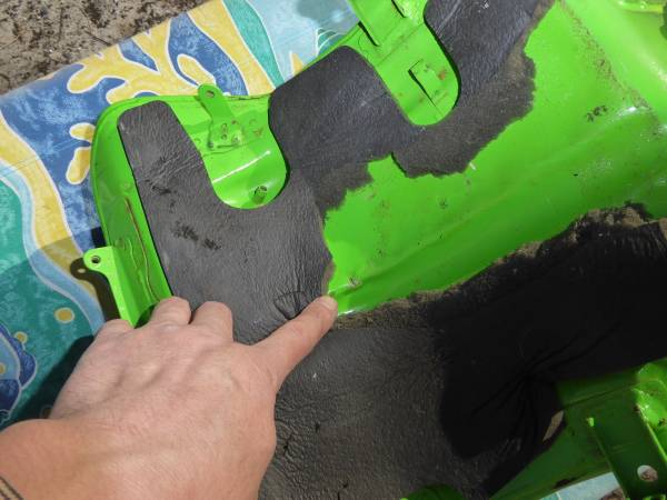 500円 美品 ZX6R タンク 6R ZX-6R カワサキ 600 ニンジャ_3