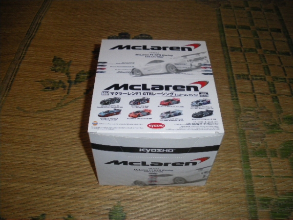 マクラーレンF1 GTRレーシング ミニカーコレクション 全8種