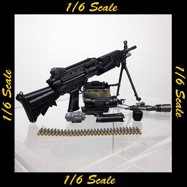 M249 Gunner - Afghanistan Story Army 1⁄6 U.S. Soldier SS068 In SAW