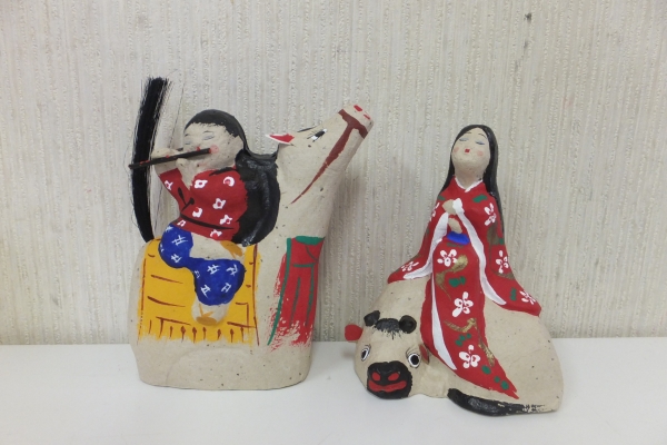 創作こけし 二面こけし 伝統工芸品 、大泉清見作 O62☆◇こけし◇大泉清見 入れ子 と 木地玩具えじこ 【公式通販】