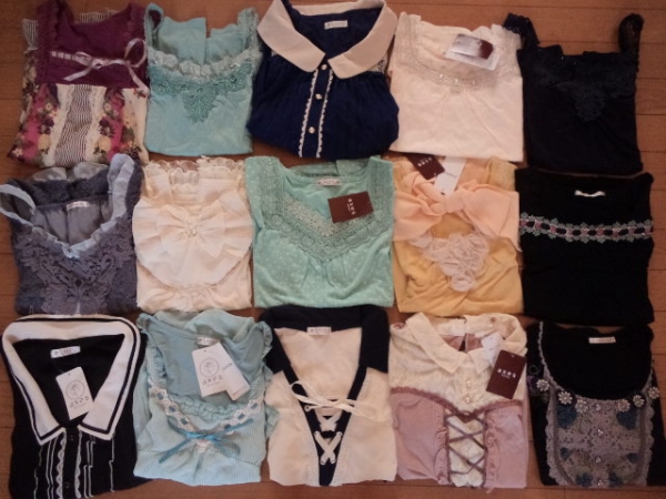 ほとんど新品・美品★　アクシーズ♪福袋21点セット２　Ｍ　