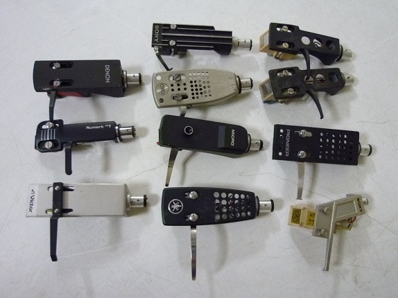 カートリッジ　ヘッドシェル　色々11個　中古ジャンク扱い