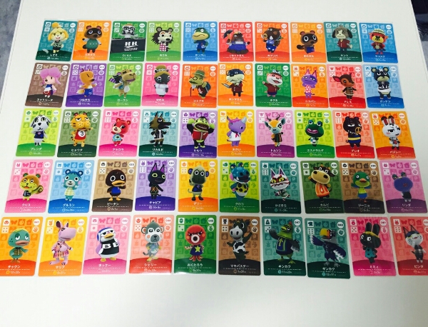 どうぶつの森 amiibo カード 第1弾 全100種類フルコンプ 新品①