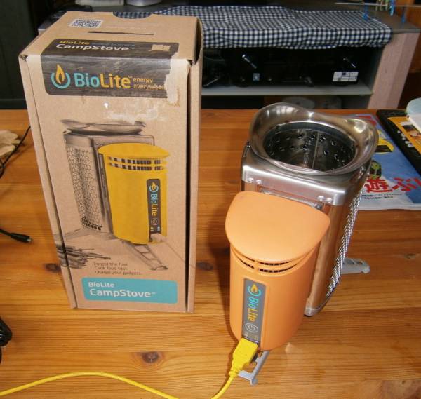 ■バイオライト キャンプストーブ（POTアダプター）未使用