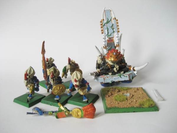 ウォーハンマー　ジャンク　スラン+ガードマン５体　メタル