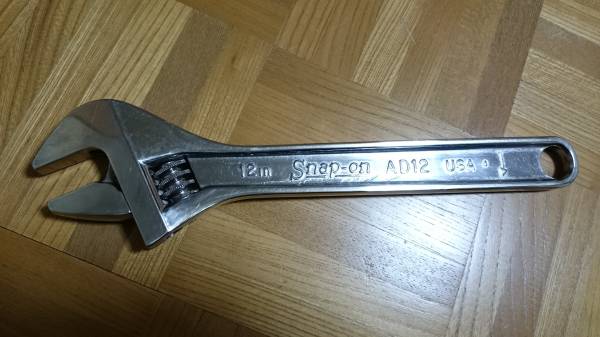 Snao-on スナップオン　モンキーレンチAD12　12in USED美品？