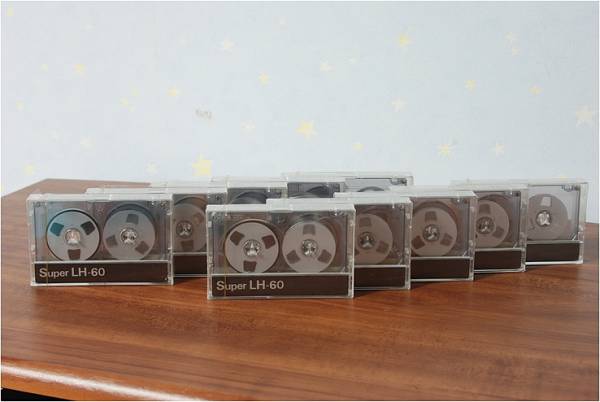 オープンリール風カセットテープ SUPER LH-60 10本 未使用新品