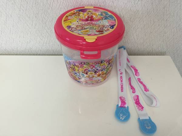 プリキュア イオンシネマ限定 ポップコーンバケツ プリキュア 売買されたオークション情報 Yahooの商品情報をアーカイブ公開 オークファン Aucfan Com