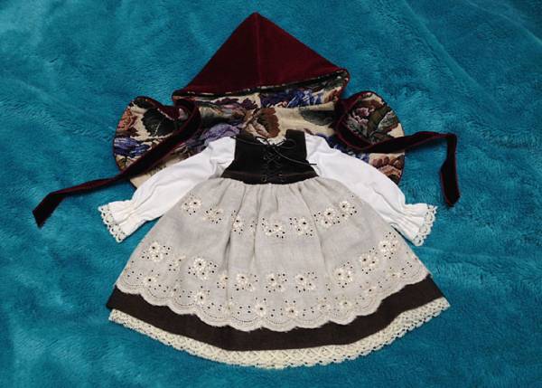 MSDサイズ・ディーラー製衣装・赤ずきんちゃん