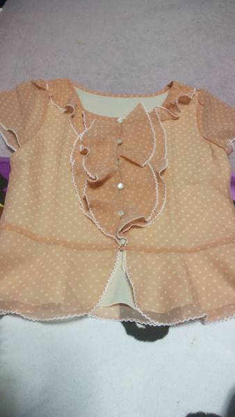 ストロベリーフィールズ ドットブラウス