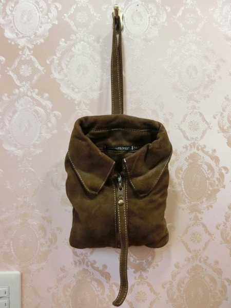 レア★collectionPRIVEE?★スエードシャツ型バッグ/検マルジェラ