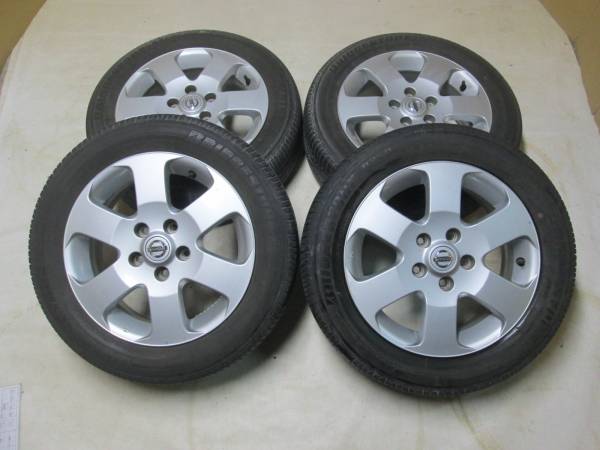 BS 195/60R16日産ラフェスタ純正アルミ セレナ他26